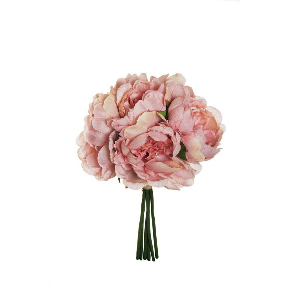PEONY BUNDLE X6 MAUVE 29CM